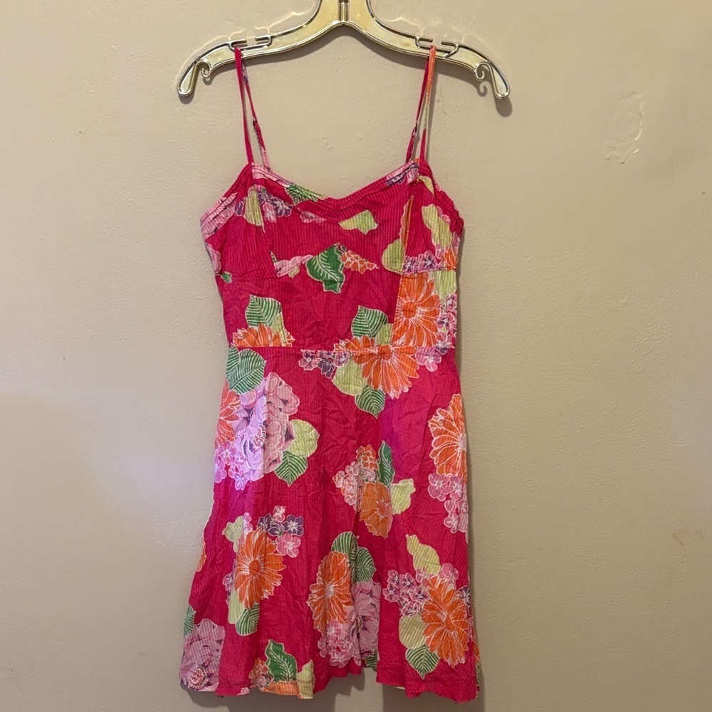 Aeropostale Pink Floral Dress